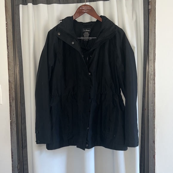 L.L.Bean Women's H2OFF Rain Jacket, PrimaLoft-Lined - Picture 2 of 5